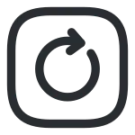Refresh Right Square SVG Icon